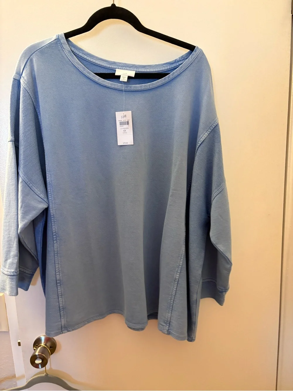 2pc J.Jill Cotton Top & Skirt NWT